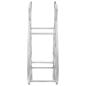 Preview: Weinregal Silber 32x14x37,5 cm Aluminium