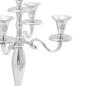 Preview: Kerzenhalter Silber 29x29x40 cm Aluminium