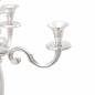 Preview: Kerzenhalter Silber 39x39x60 cm Aluminium