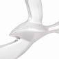 Preview: Wandmontierte Möwe 2er Set Silber Aluminium