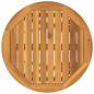 Preview: Garten Bistro Set 3 Stk. Braun Massivholz Akazie