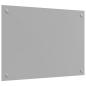 Preview: Küchenrückwand in Lichtgrau 70x50x0,6 cm aus Sicherheitsglas