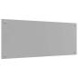 Preview: Küchenrückwand Hellgrau 100x40x0,6 cm aus Einscheibensicherheitsglas