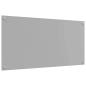 Preview: Küchenrückwand in Lichtgrau, 100x50x0,6 cm aus gehärtetem Glas