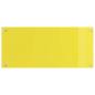 Preview: Küchenrückwand Gelb Einscheibensicherheitsglas 90 x 40 x 0.6 cm