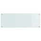 Preview: Küchenrückwand in Weiß 110x40x0,6 cm aus Sicherheitsglas