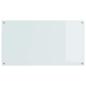 Preview: Küchenrückwand Weiß 110x60x0,6 cm aus Sicherheitsglas