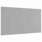 Preview: Küchenrückwand in Lichtgrau 110x60x0,6 cm aus Sicherheitsglas