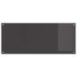Preview: Küchenrückwand dunkelgrau 120x50x0,6 cm Hartglas