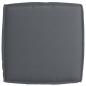 Preview: Outdoor Kissen Anthrazit Polyester 60 cm x 60 cm