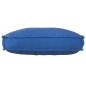 Preview: Kissen Royalblau Polyester 70 x 12 x 40 cm Wasserabweisend