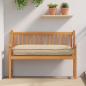 Preview: ARDEBO.de - Kissen Oxford-Stoff Beige 120 x 50 x 12 cm
