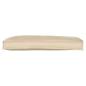 Preview: Outdoor Kissen Beige Baumwolle 100 x 40 x 8 cm Couchkissen