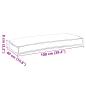 Preview: Outdoor Kissen Beige Baumwolle 100 x 40 x 8 cm Couchkissen