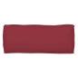 Preview: Outdoor Kissen Wine Red Polyester 100 x 40 x 8 cm