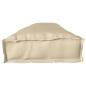 Preview: Outdoor Kissen Beige Polyester 200 cm x 40 cm Outdoor Kissen