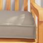 Preview: Palettenkissen Oxford-Stoff Taupe 200 x 40 x 8 cm
