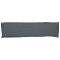 Preview: Palettenkissenset 2 stk. Oxford-Stoff Anthrazit 150 x 40 x 8 cm