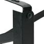 Preview: Bier Tischbein 2 stk. Schwarz 39 x 3 x 75 cm