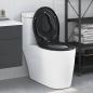 Preview: ARDEBO.de - Familien-Toilettensitz mit Kindersitz Schnelle Freisetzung Duroplast