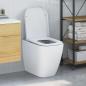Preview: ARDEBO.de - Quick Release Toilettensitz mit sanftem Schließen Duroplast Weiß