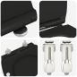 Preview: Toilettensitz Schwarz 45,5 x 37,5 x 3,8 cm Duroplast