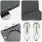 Preview: Toilettensitz Anthrazit 47 x 36 x 3,4 cm Duroplast