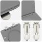 Preview: Toilettensitz Grau 47 x 36 x 3,4 cm Duroplast