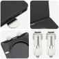 Preview: Toilettensitz Schwarz 47 x 36 x 3,4 cm Duroplast