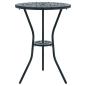 Preview: 3-teiliges Garten Bistro Set Grün aus Gusseisen