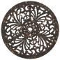 Preview: 3-teiliges Garten Bistro Set Bronze Gusseisen
