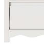 Preview: TV-Schrank ""DRAMMEN"" Weiß 99x43x55 cm Massivholz Kiefer