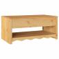 Preview: Couchtisch ""DRAMMEN"" 99x55x45 cm Massivholz Kiefer
