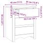 Preview: Nachttisch ""DRAMMEN"" 45x35x56 cm Massivholz Kiefer