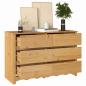 Preview: Kommode ""DRAMMEN"" 111x43x73,5 cm Massivholz Kiefer