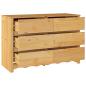 Preview: Kommode ""DRAMMEN"" 111x43x73,5 cm Massivholz Kiefer