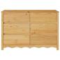 Preview: Kommode ""DRAMMEN"" 111x43x73,5 cm Massivholz Kiefer