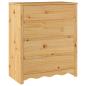 Preview: Kommode ""DRAMMEN"" 76,5x40x91 cm Massivholz Kiefer