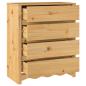 Preview: Kommode ""DRAMMEN"" 76,5x40x91 cm Massivholz Kiefer