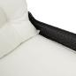 Preview: Relaxsessel mit Kissen Schwarz Poly-Rattan