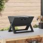 Preview: ARDEBO.de - Faltbarer Holzkohle-Grill Schwarz 46x30x31 cm aus Stahl