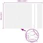 Preview: Sechseckzaun Verzinkter Stahl 10000 x 0.05 x 100 cm Robust