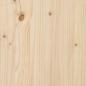 Preview: Gartenpflanzer mit Regal 90x90x76 cm aus massivem Kiefernholz