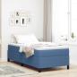 Preview: ARDEBO.de - Bettgestell Blau 80x200 cm aus Cordstoff
