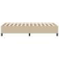 Preview: Bettgestell Lichtgrün Grau 90x190 cm Cord-Rips-Stoff