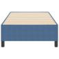 Preview: Bettgestell Blau 100x200 cm Cord-Stoff