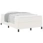 Preview: ARDEBO.de - Bettgestell Creme 120x190 cm aus Cord-Stoff