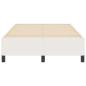Preview: Bettgestell Creme 120x190 cm aus Cord-Stoff