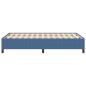 Preview: Bettgestell Blau 120x190 cm Cord-Style Stoff