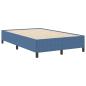 Preview: Bettgestell Blau 120x200 cm Cord-Stoff